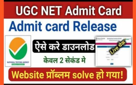NET Phase 2 Admit Card